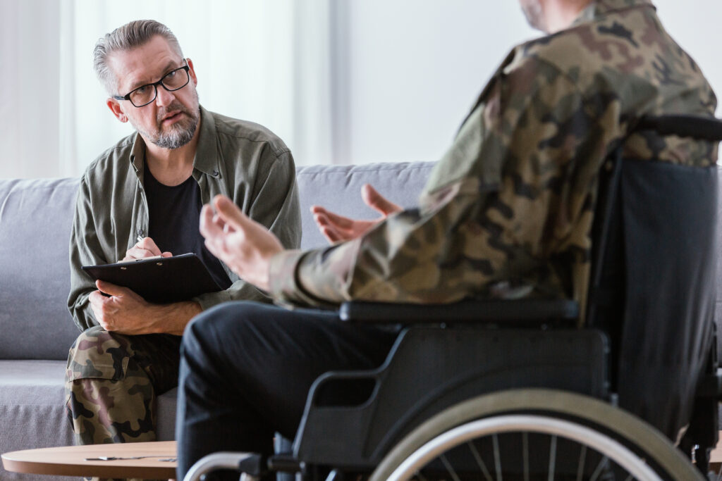 Veteran in a Wheelchair